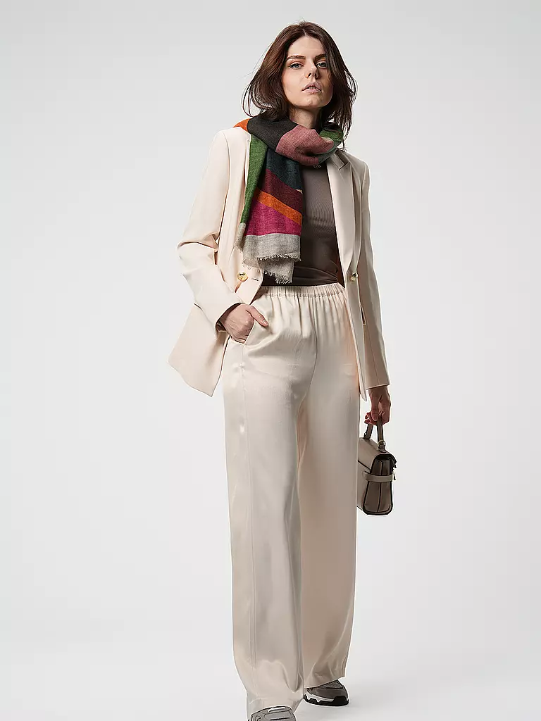 LE TANNEUR Ledertasche - Henkeltasche EMILIE FLAP Small beige