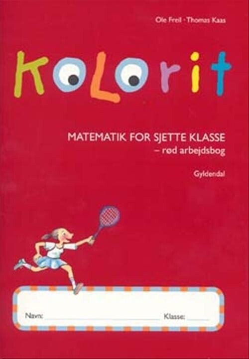 Kolorit 6. Klasse, Rød Arbejdsbog - Thomas Kaas - Bog