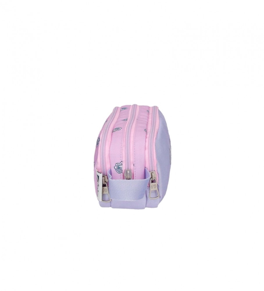 Estojo para lápis Pepe Jeans Becca lilás