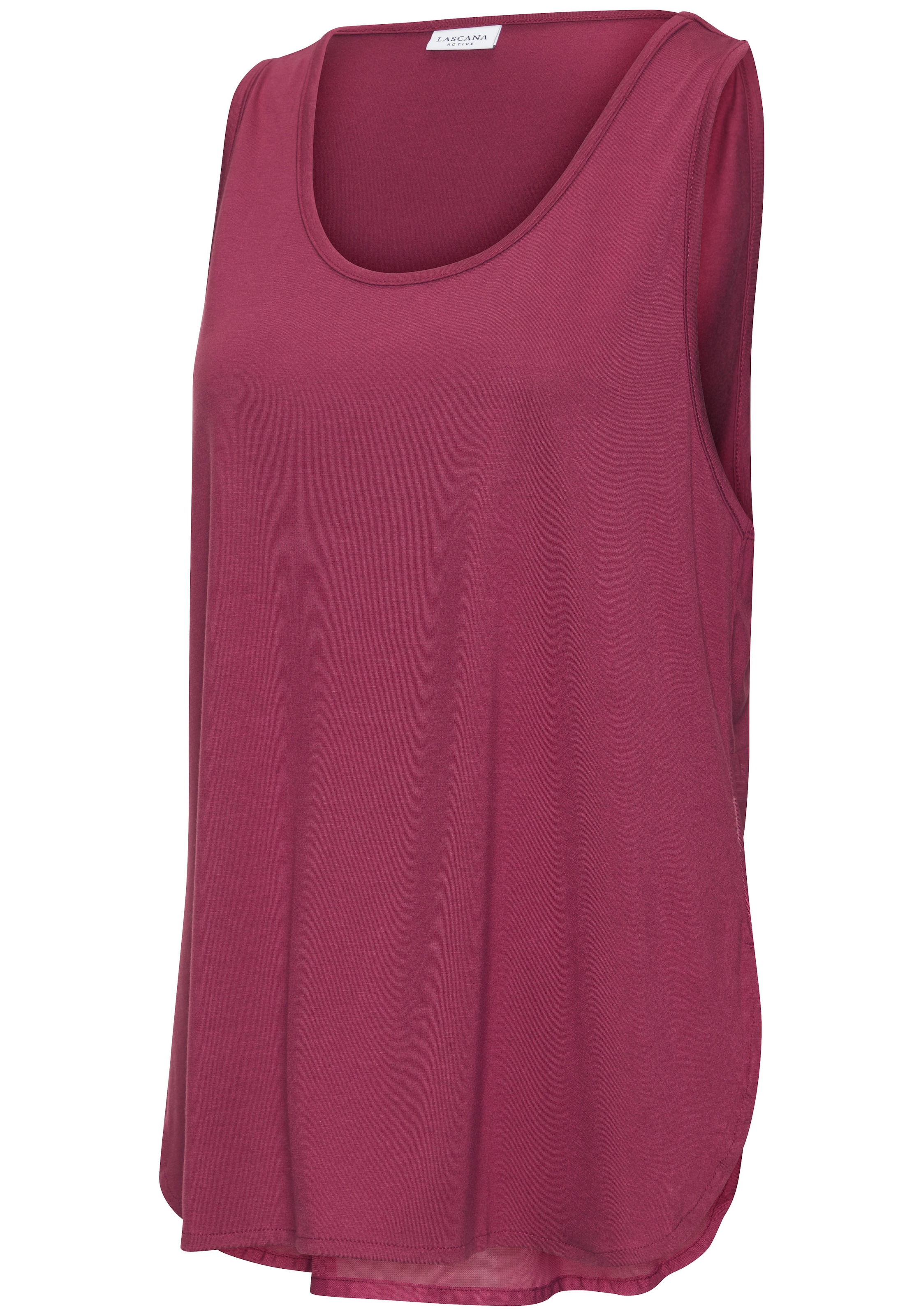 LASCANA ACTIVE Tanktop , Sporttop mit Mesheinsatz und Racerback
