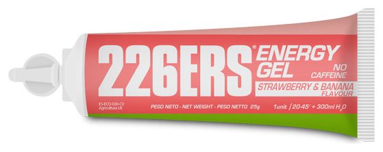 Gel énergétique 226ERS Energy Gel Fraise/Banane - 25g