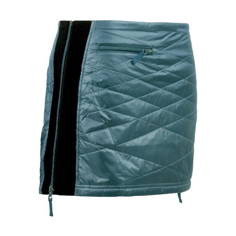 Skhoop Kari Mini Skirt Women Deep Lake