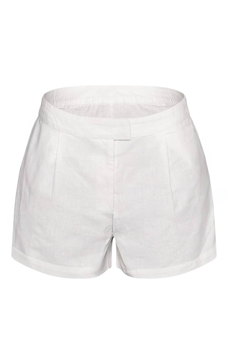 Butter Yellow Short Tailleur Coordonné En Coton Tall