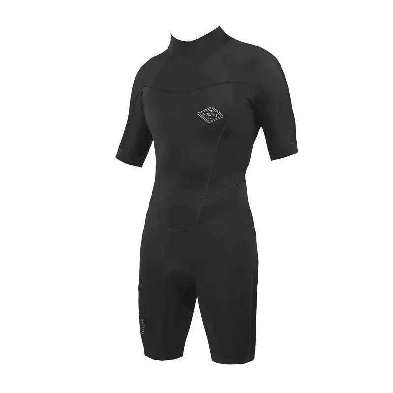 Combinaison shorty SOORUZ Fighter 2/2 Backzip Black