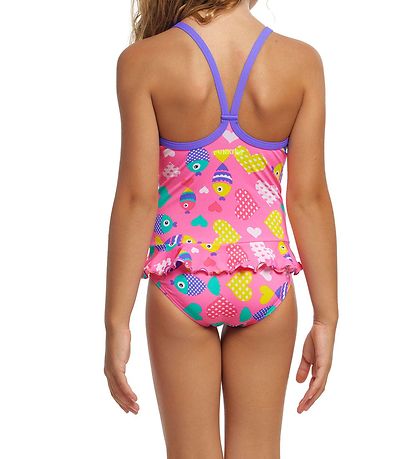 Funkita Bådedragt - Belted Frill - UV50+ - Lolly Fish