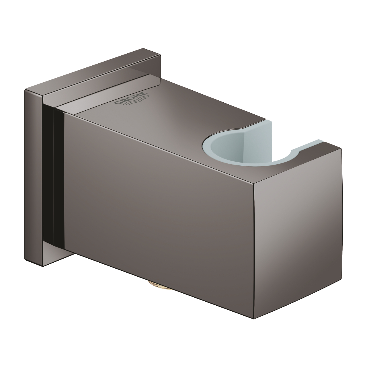 Grohe Euphoria Cube wandaansluitbocht m. wandhouder hard graphite