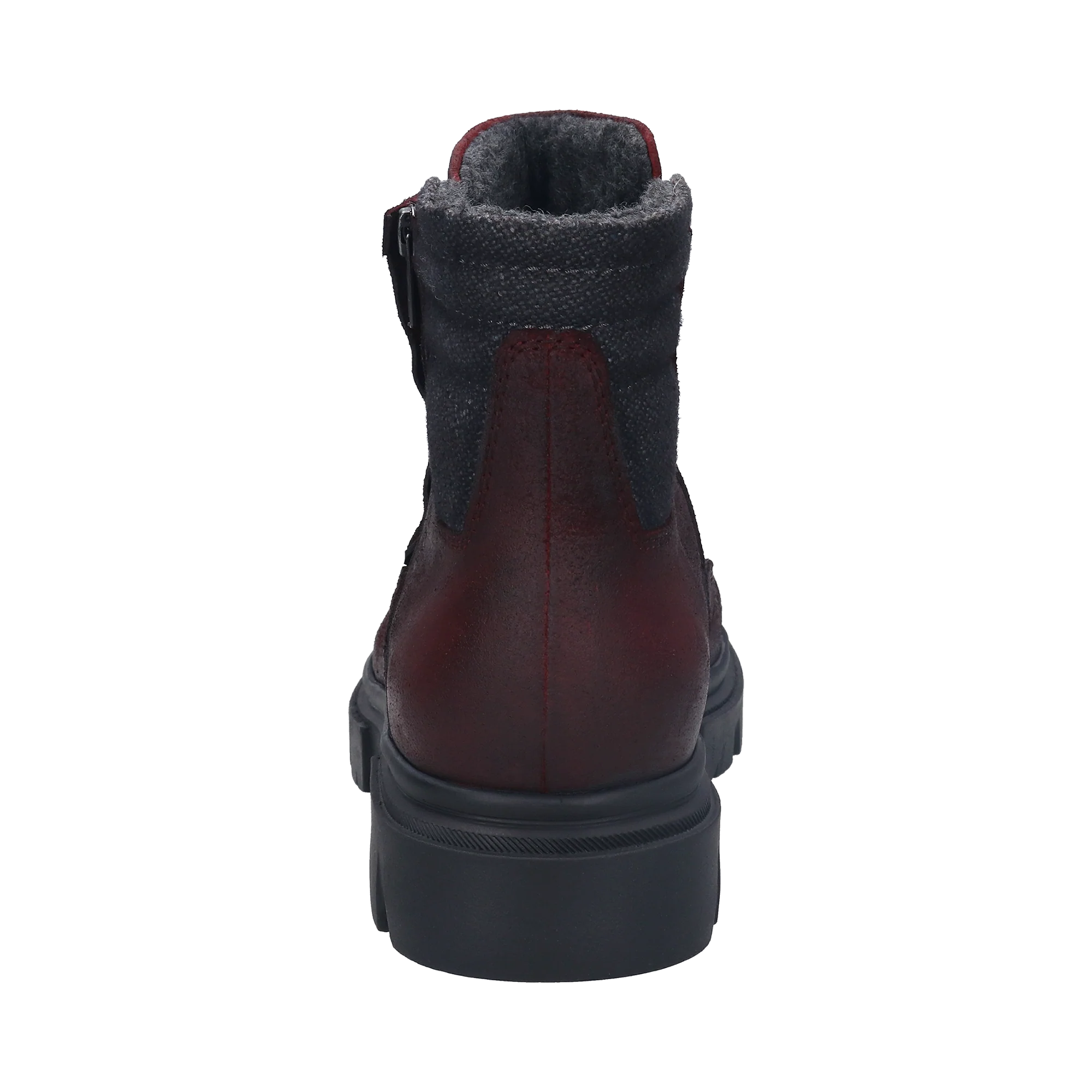Stiefel dunkelrot