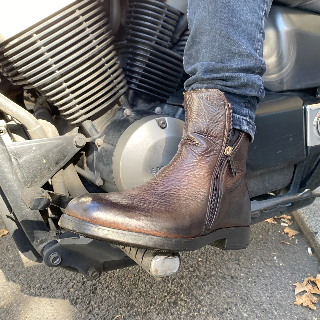 LEMARGO - BOOTS DF18A MARRON