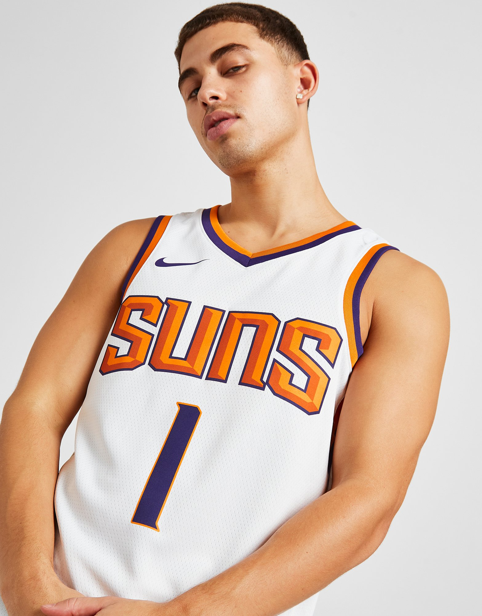 Nike NBA Phoenix Suns Booker #1 Swingman Jersey