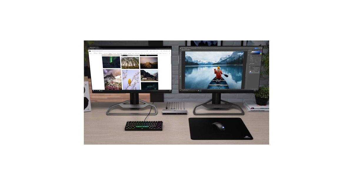 CorsairTBT100 DP Thunderbolt 3 Dock met DisplayPort dockingstation  (Grijs)