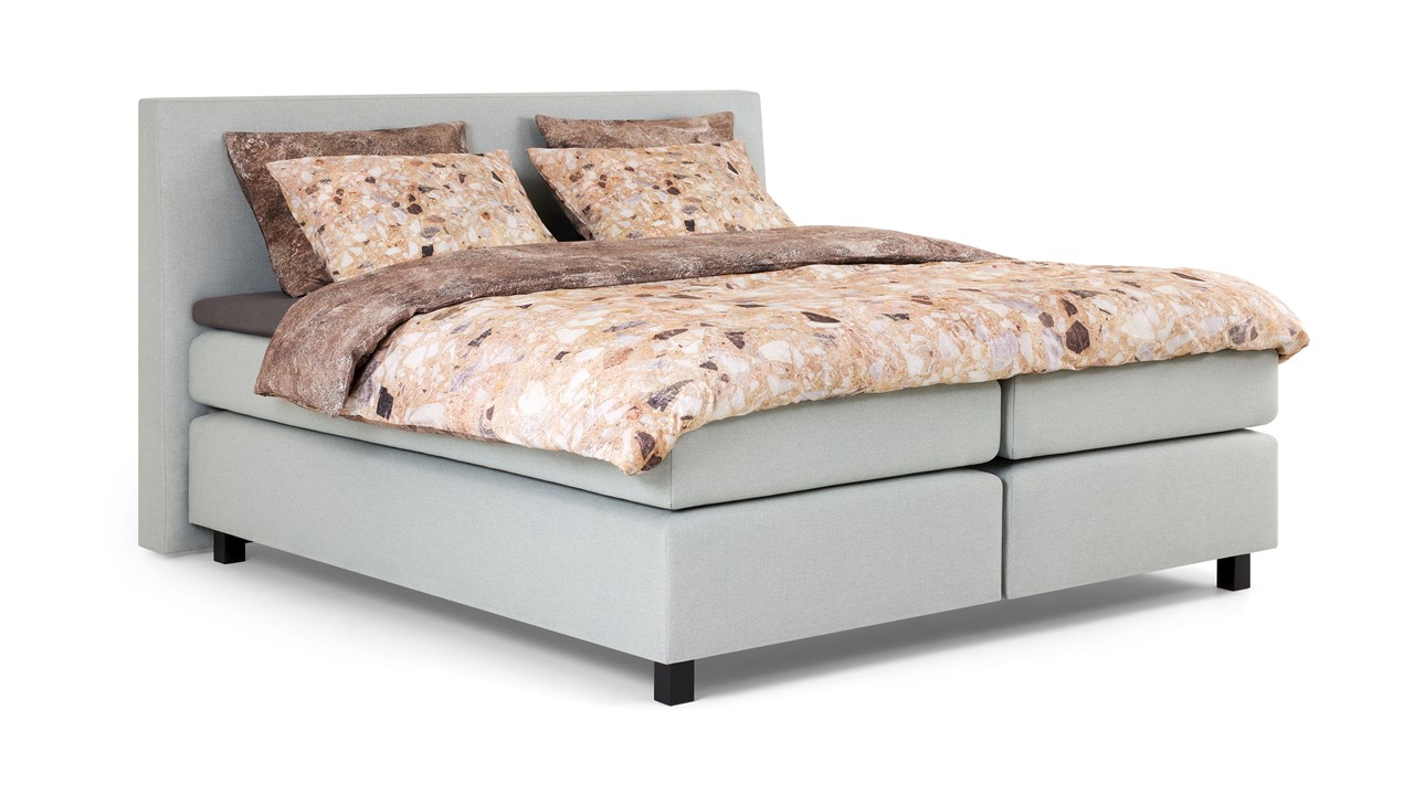 Boxspring Autentik Kurbat light grey
