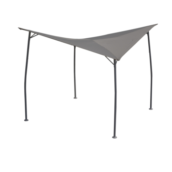 Handson pergola zwart/beige vierkant 6 m²