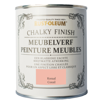 Rust-oleum meubelverf koraal 750ml