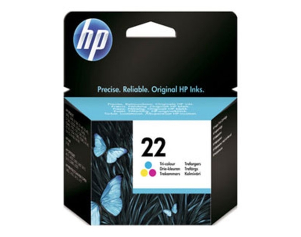 TINTEIRO HP Nº22 TRICOLOR 5 ML C9352AE#ABE
