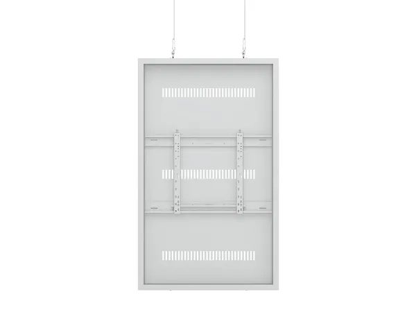 Multibrackets M Pro Series - Indelukke - for digitalt skiltepanel - ledning, medium - stål - hvid - skærmstørrelse: 65