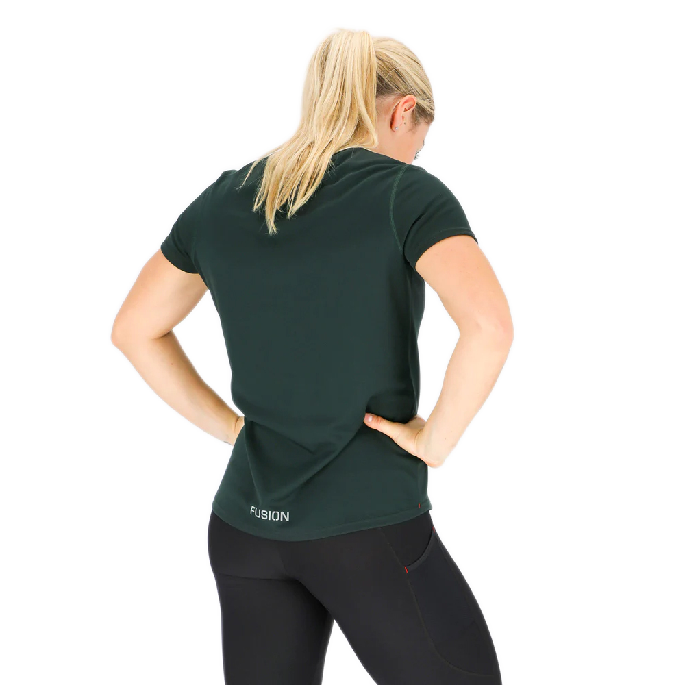womens nova t shirt 243 1035 green