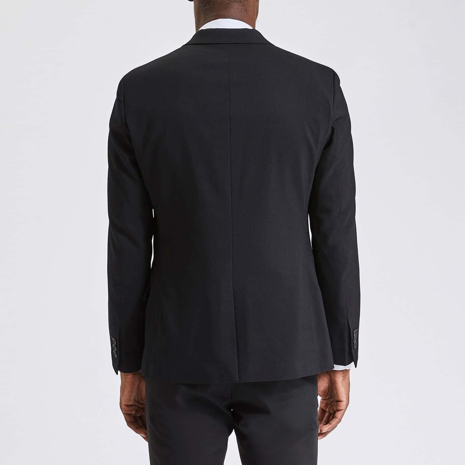Veste de costume coupe slim Noir