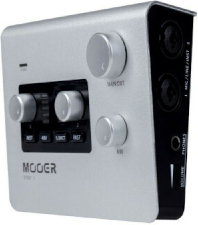 Mooer - STEEP II - Audio Interface - USB-C - 2x2 met MIDI-ondersteuning