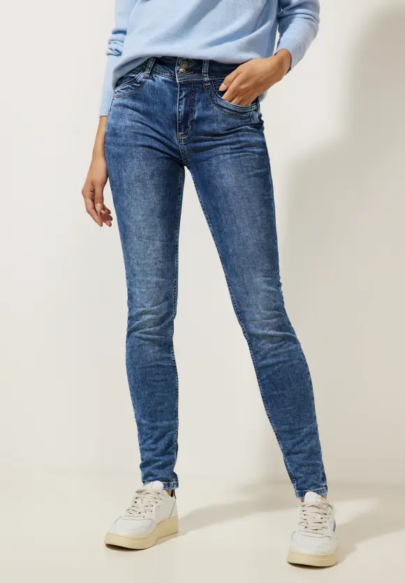 Slim Fit Jeans - authentic indigo wash