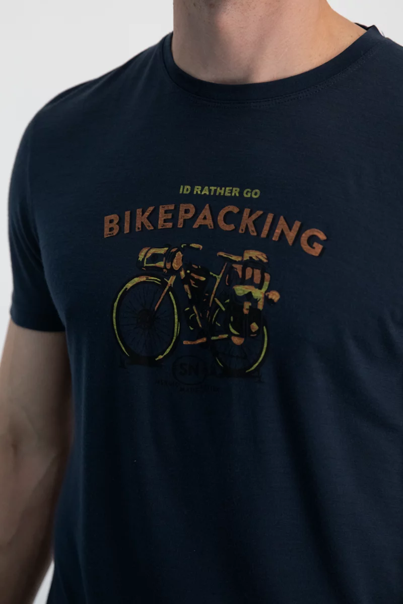 super.natural Bikepacking Merino Herren T-Shirt