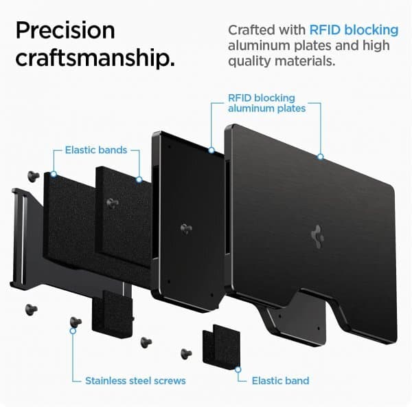 Spigen Universal Kortholder Wallet S Sort