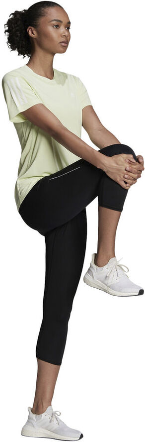 adidas Own the Run T-shirt Gul