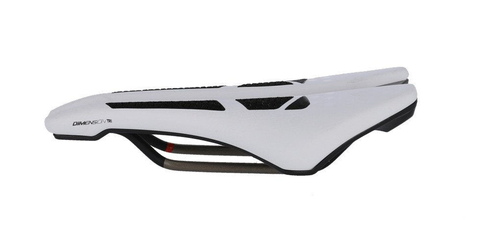 Sattel Dimension TRI 143CPC Tirx Unisex weiß/silber