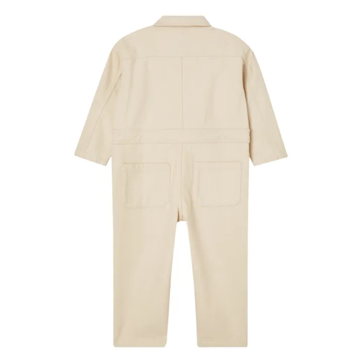 American Vintage Combinaison Col Chemise  | Ecru