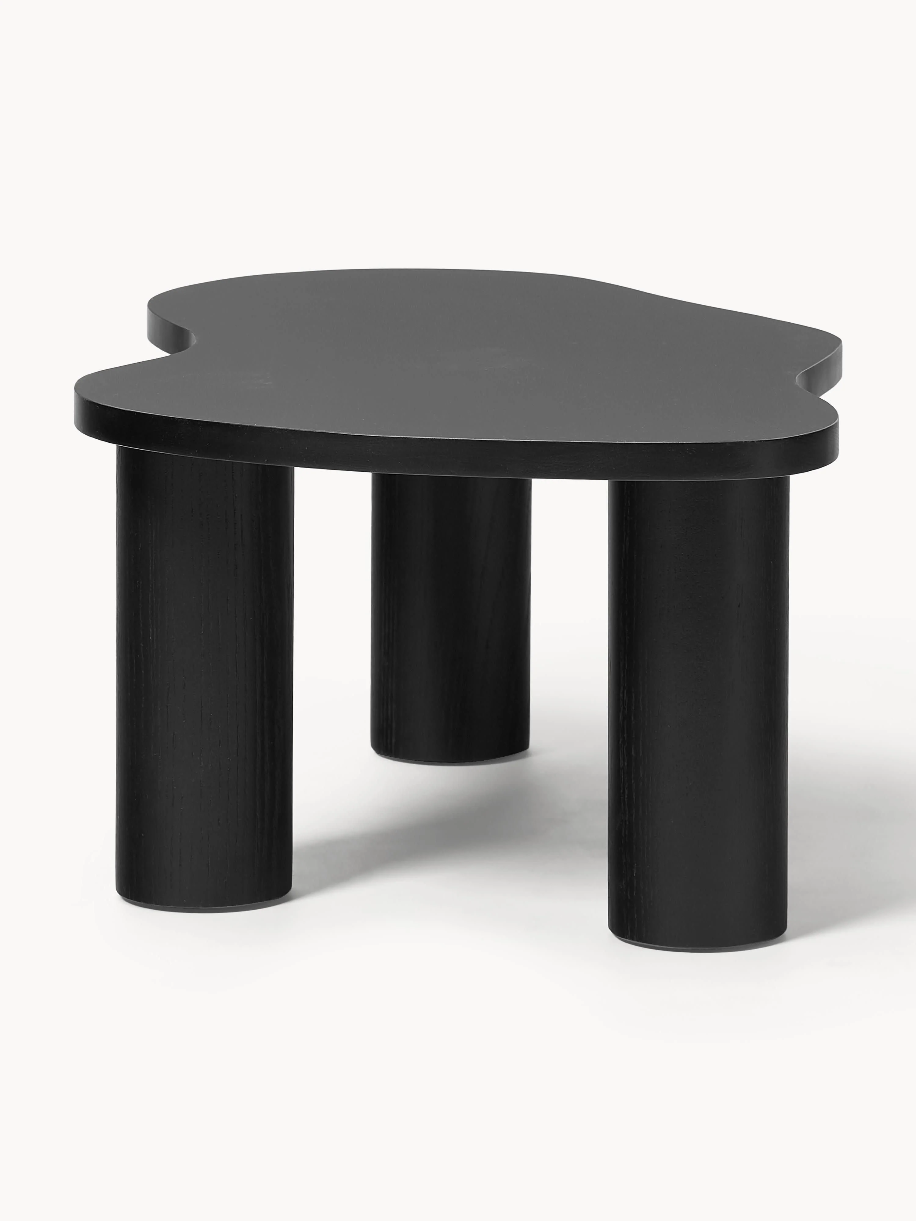 Salontafel Didi van eikenhout in organische vorm