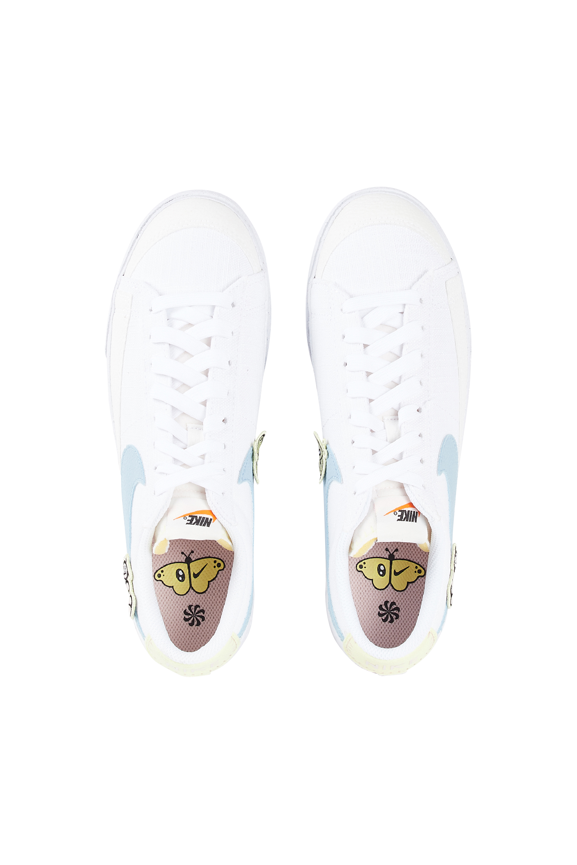 NIKE Baskets basses Blazer Low Platform Blanc