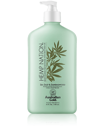 Australian Gold Hemp Nation Sea Salt & Sandalwood Moisturizing Tan Extender 535ml