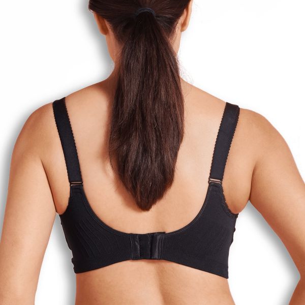 Carriwell Padded Gelbeugel Voedingsbh Zwart
