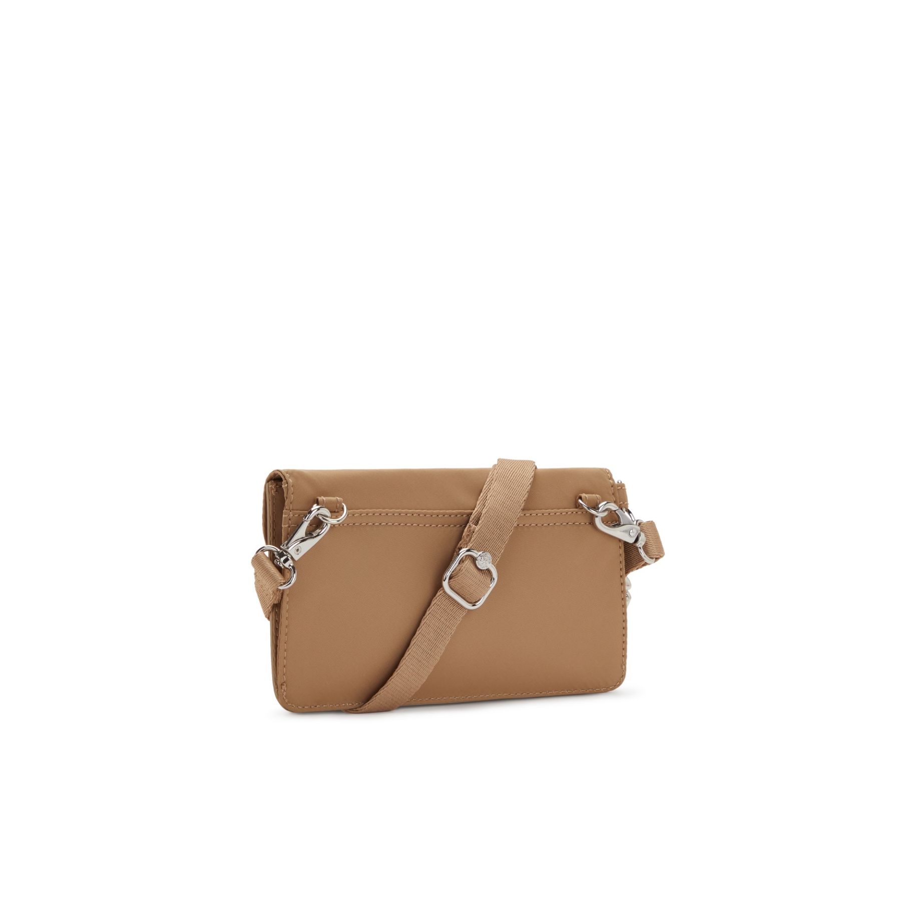 NEW LELIO Petit Sac Bandoulière avec Compartiments Intérieurs pour Cartes - Soft Almond
