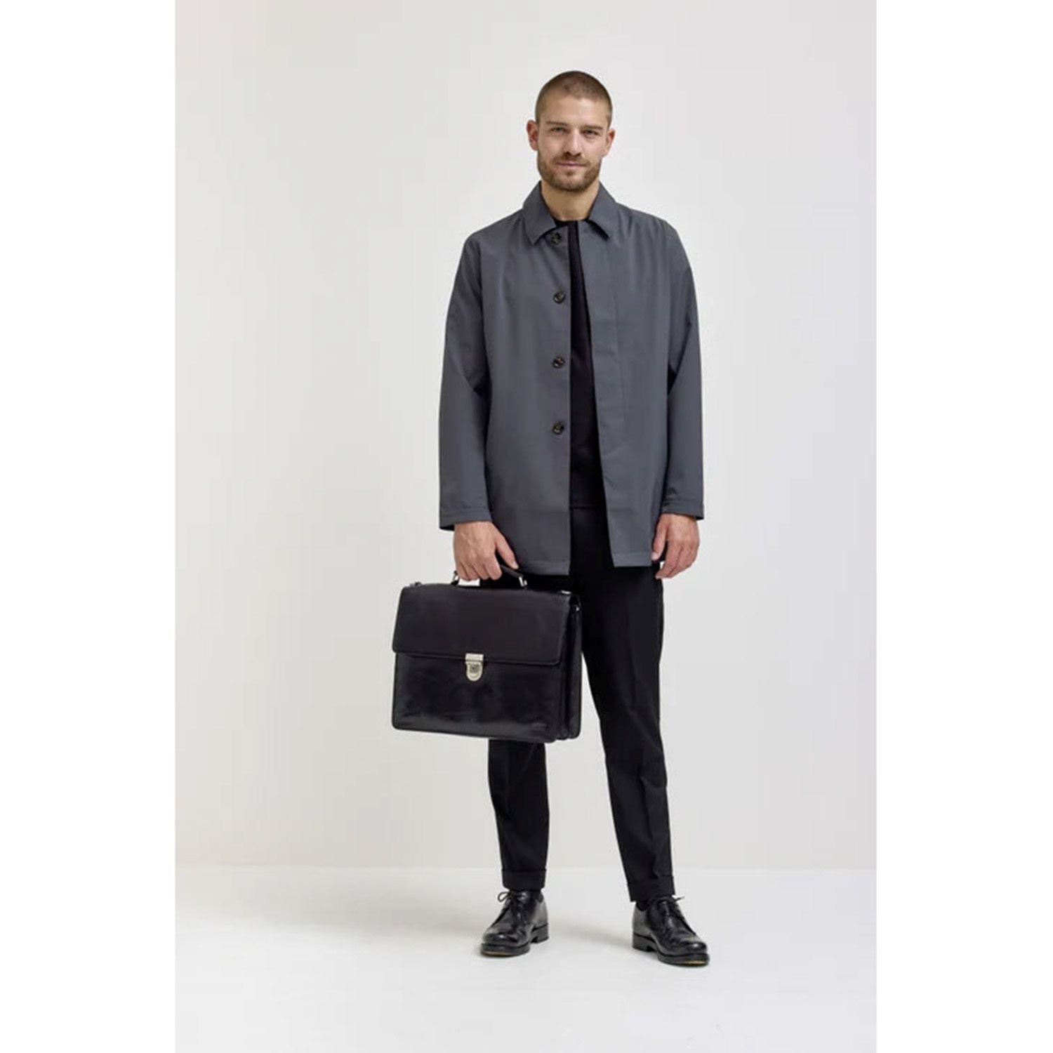 Jost Skagen Briefcase 2 Comp. black