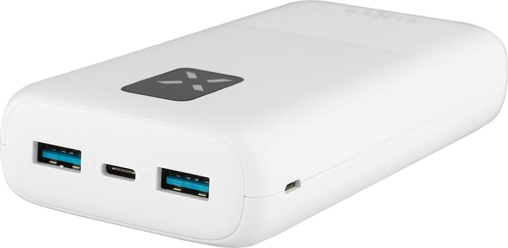 Fixed - Powerbank - Zen 20 - USB-C + USB-A - 20.000 Mah - Hvid