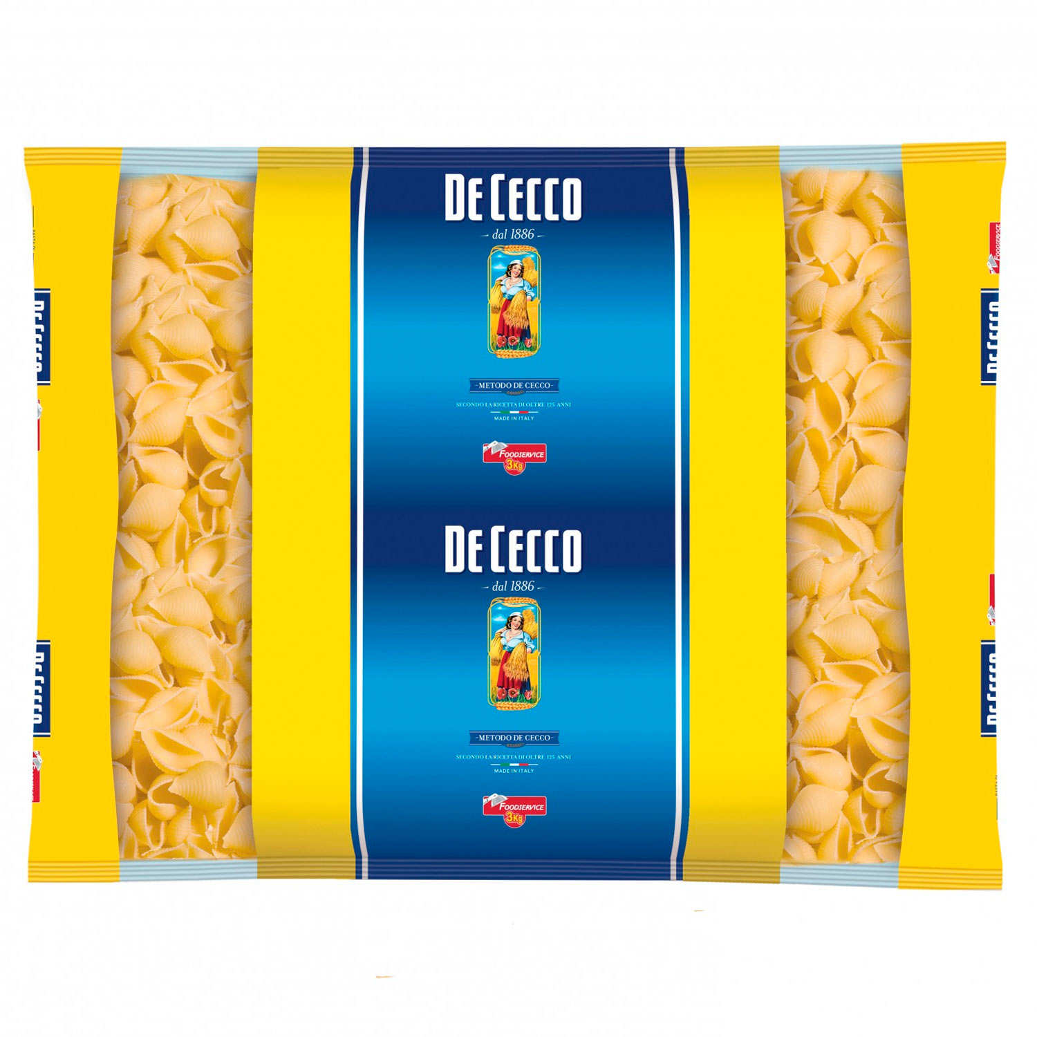 Conchiglie rigate n°50 De Cecco