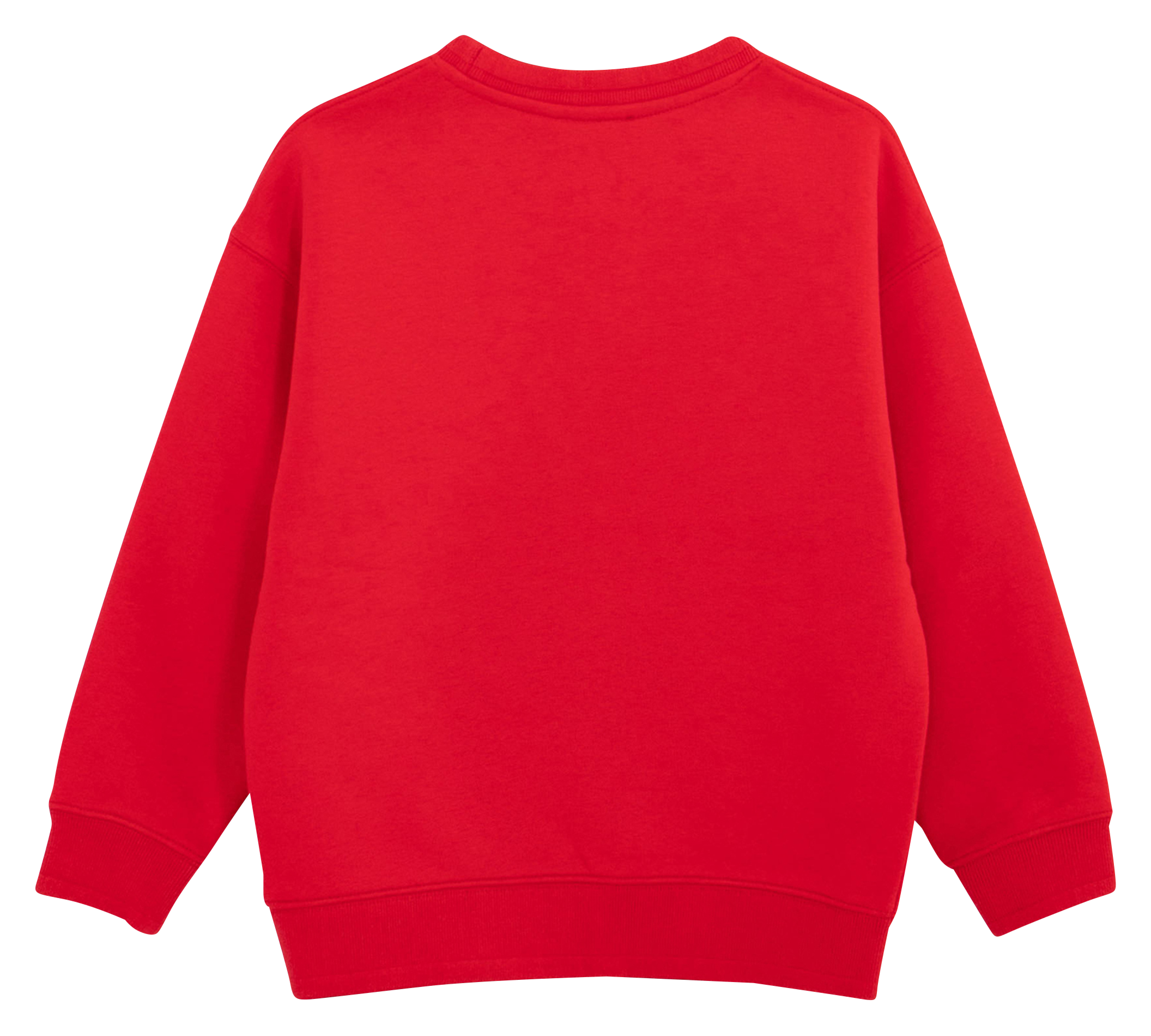 Sweat brodé en coton mélangé | Rouge