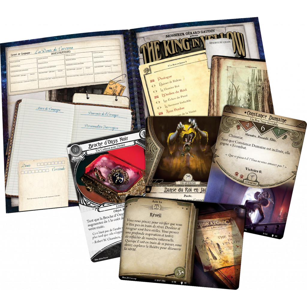 Horreur à Arkham : Le Jeu de Cartes - La route de Carcosa (Campagne)