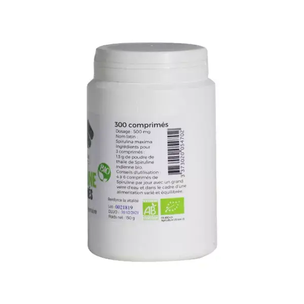 Spirulina Orgânica do Balcão do Boticário, 300 comprimidos