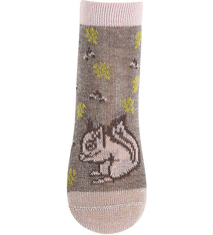 Melton Socken - Eichhörnchen - Denver Melange