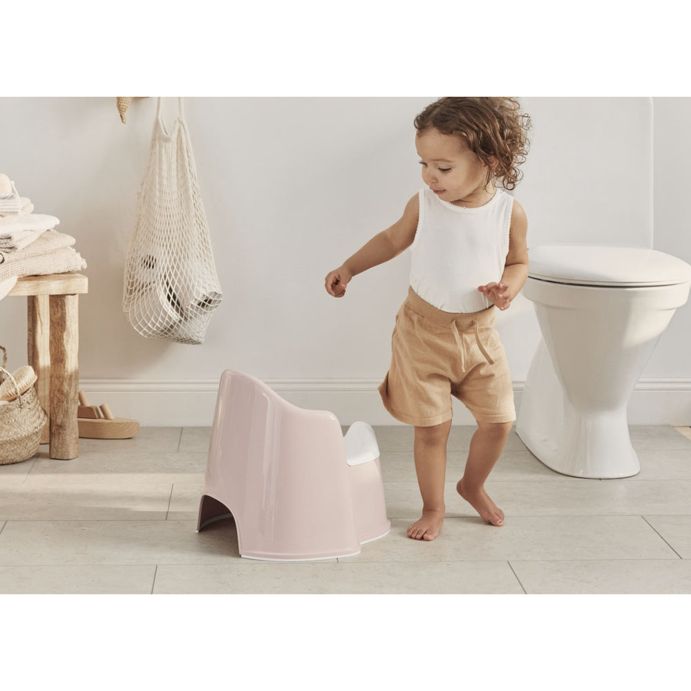 Køb BabyBjörn Pink/White Pottestol