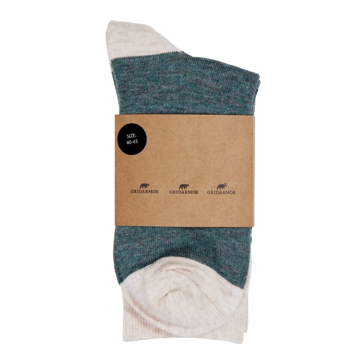 Gridarmor Heritage Merino Socks Green Bay