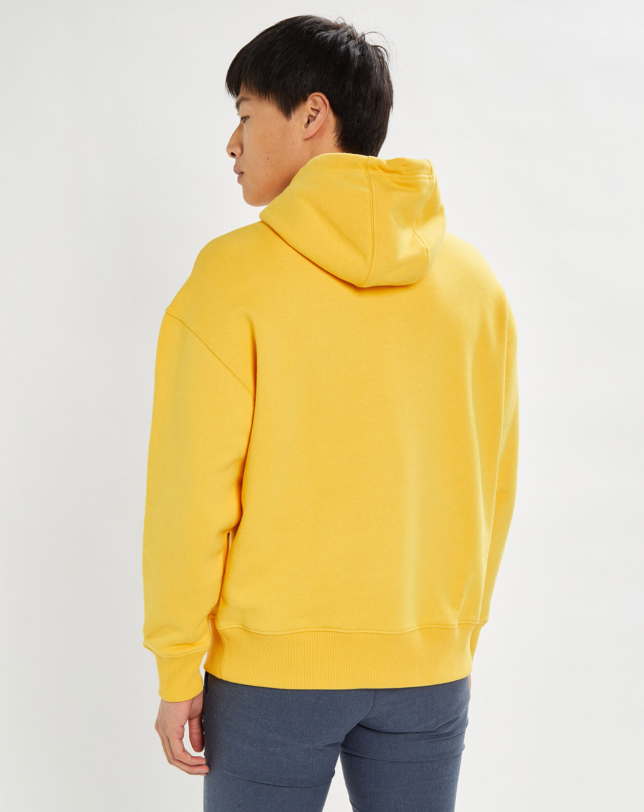 Tommy Jeans Sweat à capuche Signature jaune