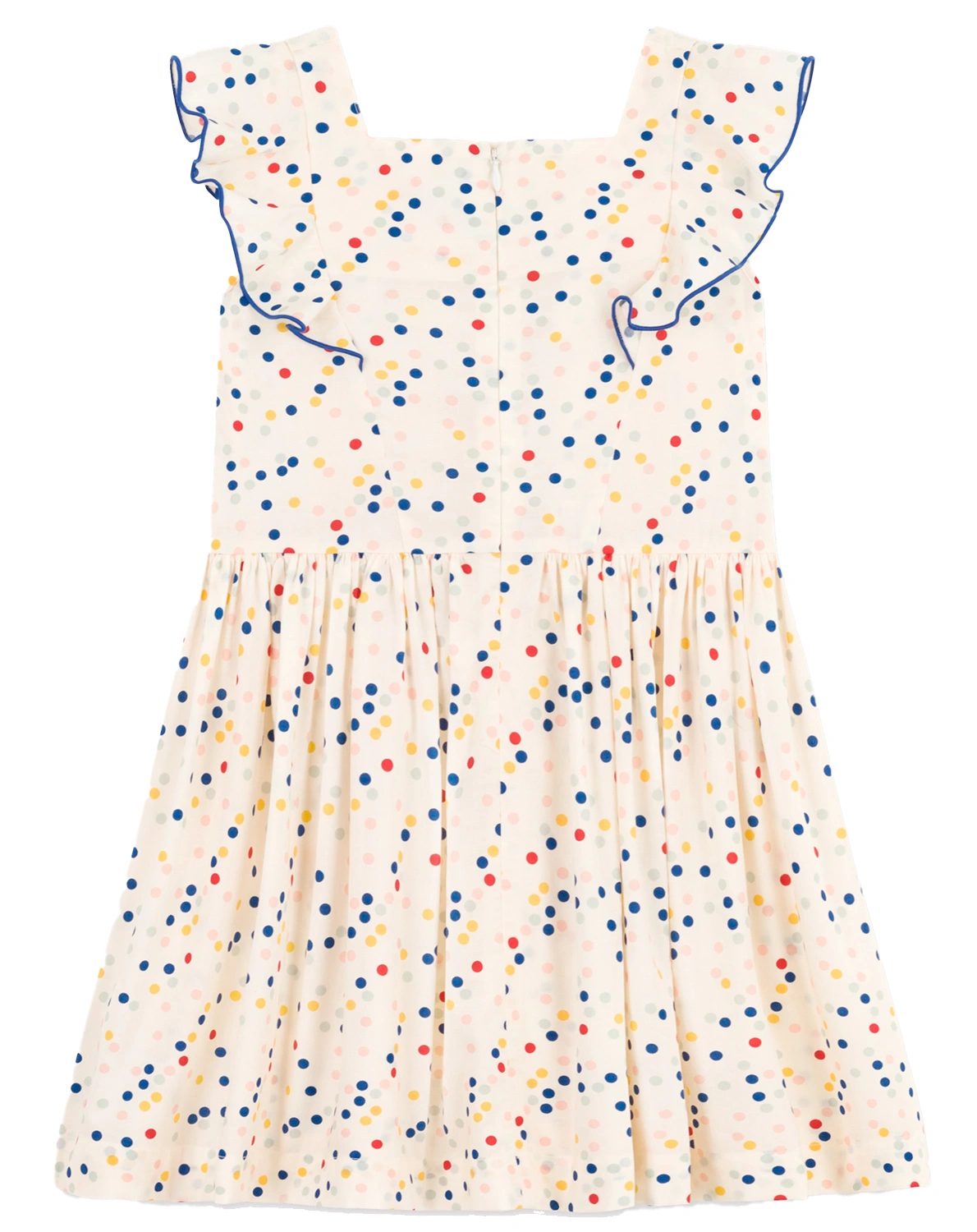 Kleid MIA DOTS ärmellos in marshmallow