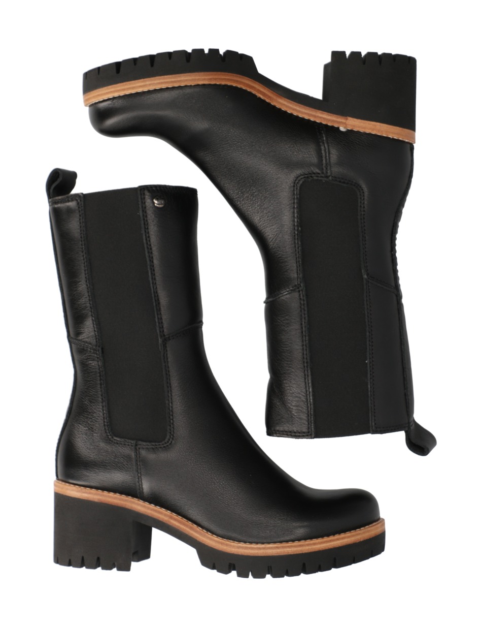 Glattleder Stiefelette