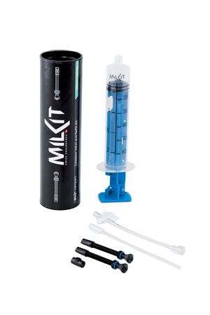 COMPACT MILKIT Tubeless-Servicekit  Schwarz  Ventil Set 45mm