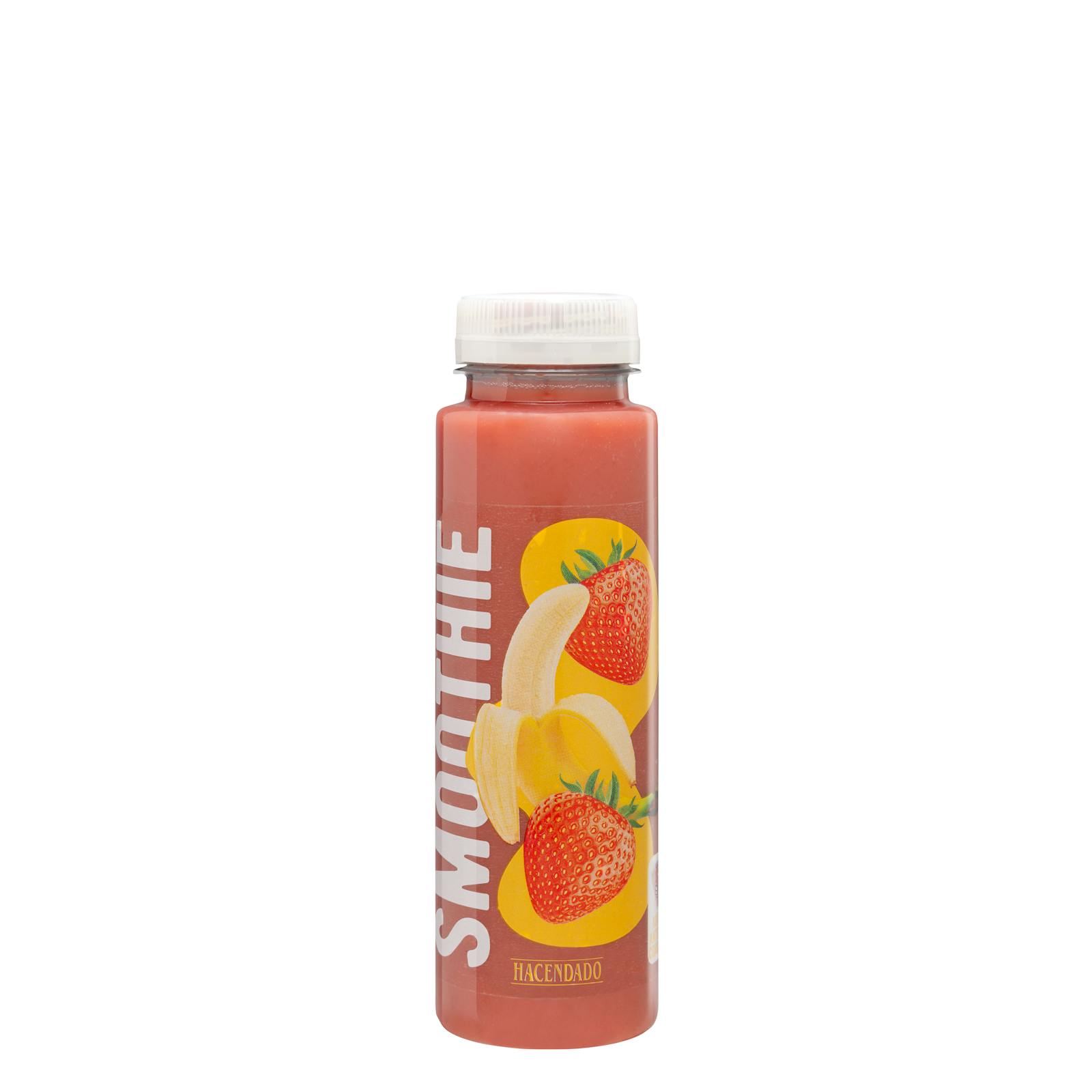Smoothie fraise et banane Hacendado