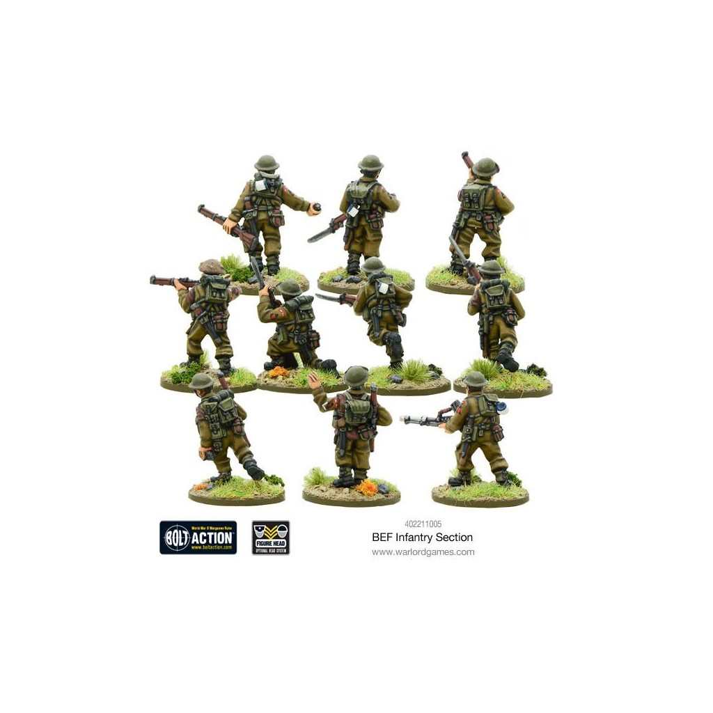 Bolt Action - BEF Infantry Section
