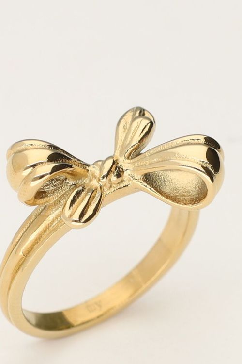 Statement ring met strik
