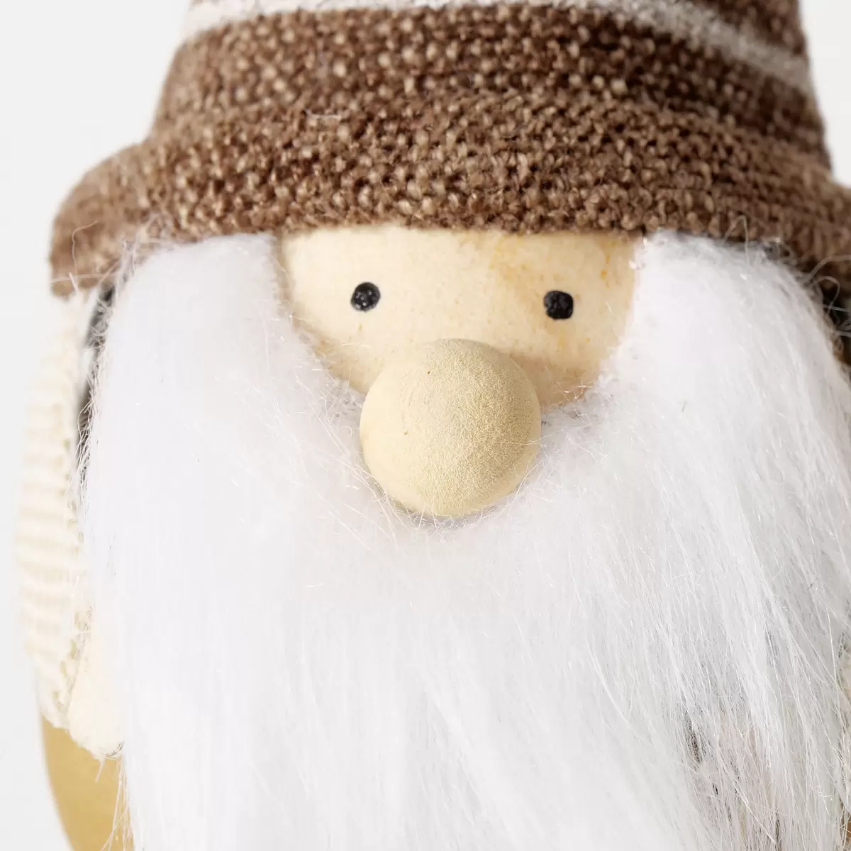 Weihnachtsmann Wichtel Lutti beige,weiss